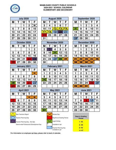 Mdcps Calendar 2021